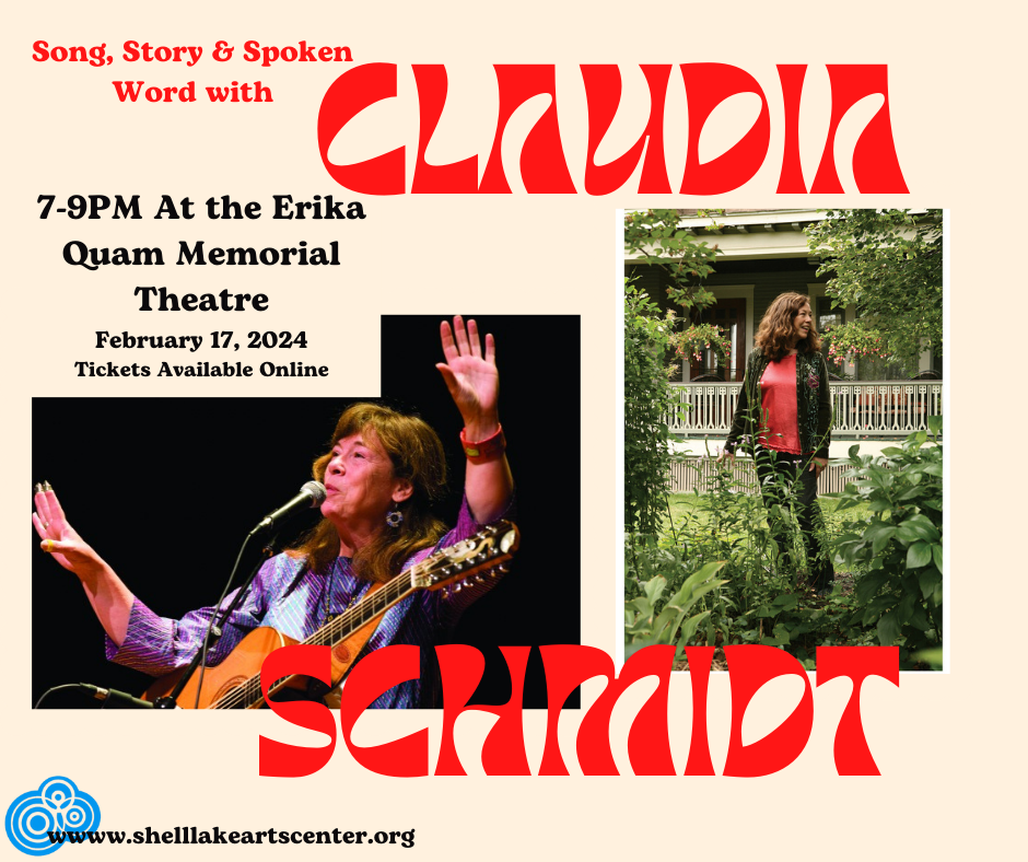 Upcoming Community Event: Claudia Schmidt
